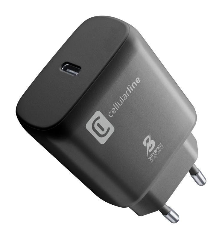 Cellularline Charger 25W SuperFast Charge for Samsung