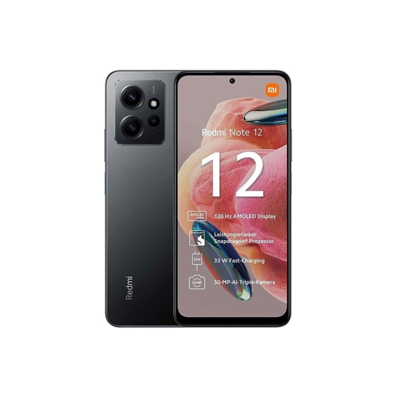 Xiaomi Redmi Note 12 Onyx Gray 4+128gb